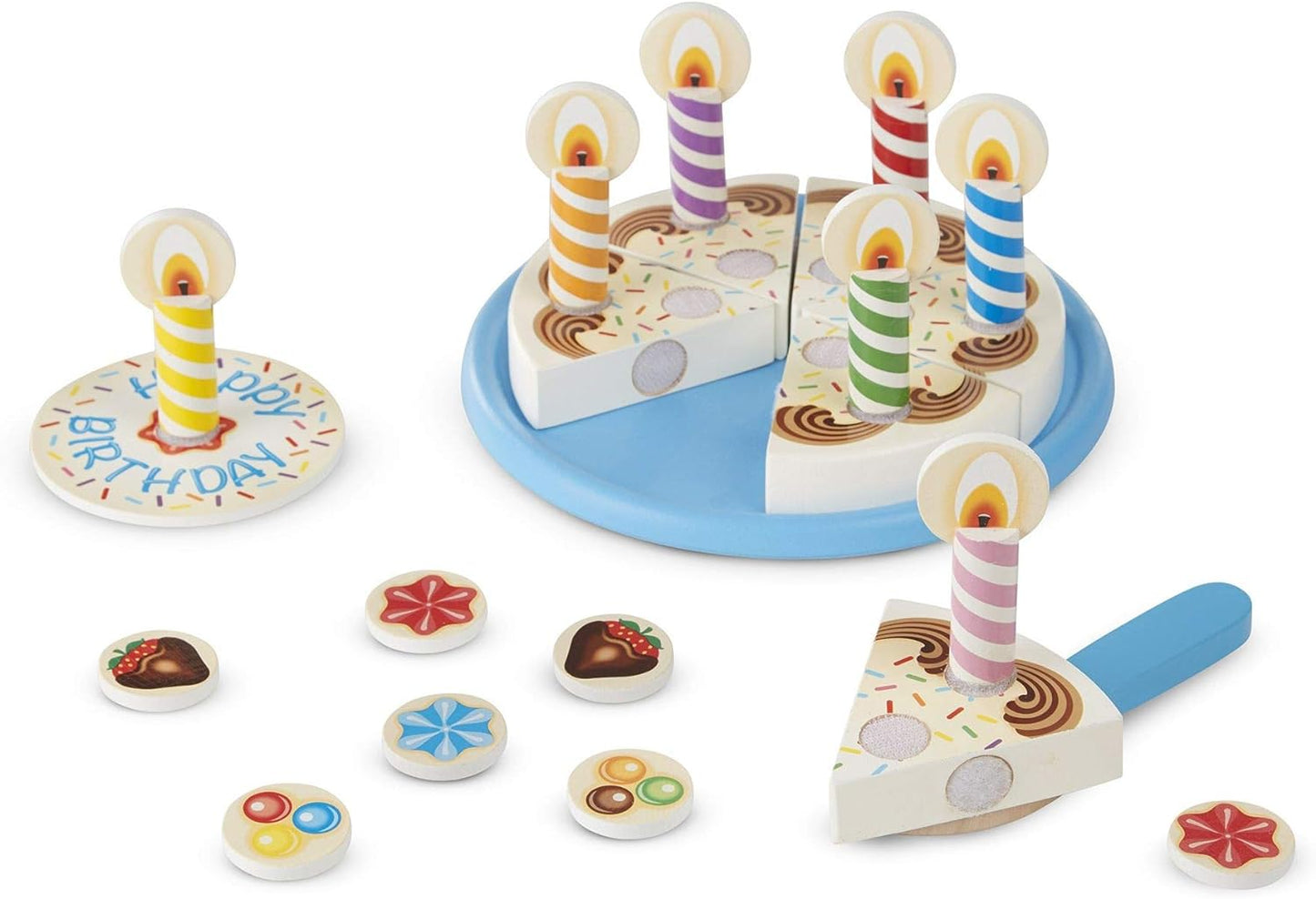 Melissa & Doug Wooden Birthday Cake