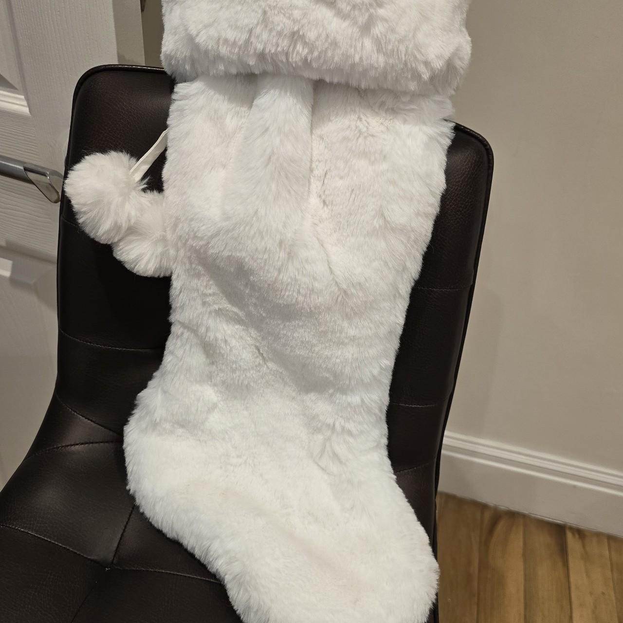 Faux fur sock